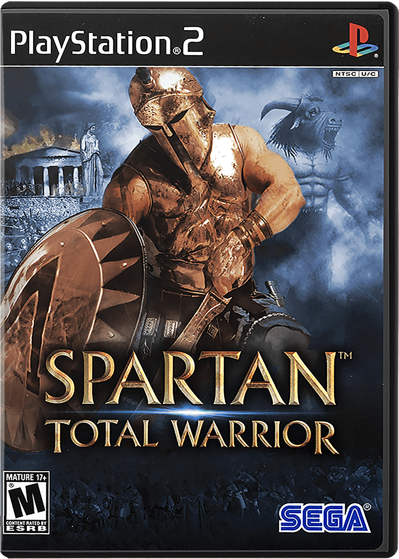 Spartan Total Warrior [Promo Not For Resale] box art for Playstation 2